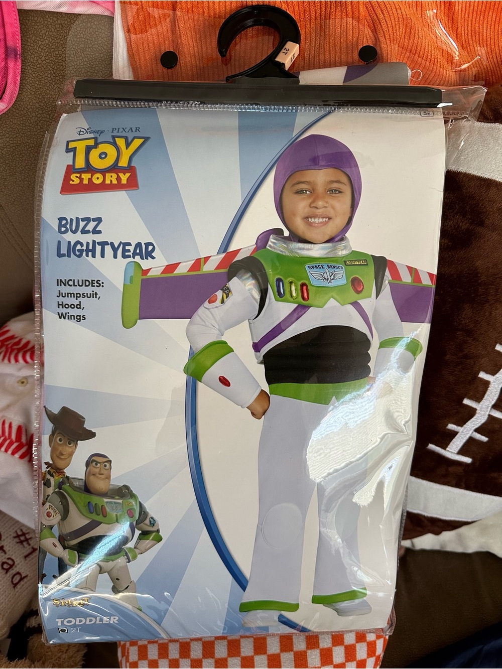 Buzz Lightyear Toddler Costume - Purple & Green